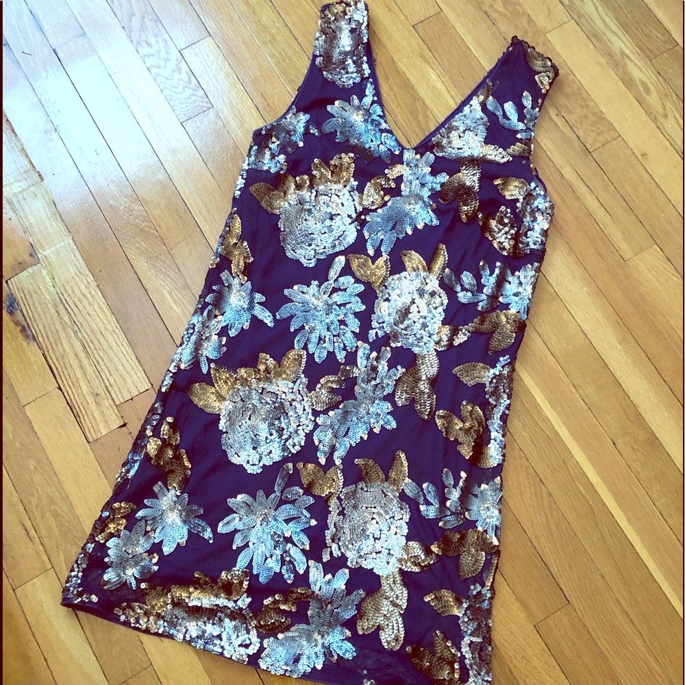 Sequin mini dress